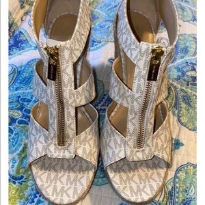 Michael Kors wedge sandals